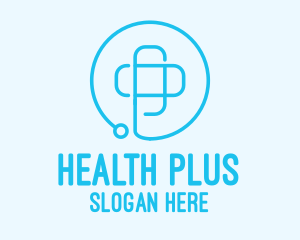 Blue Medical Health Care  logo design