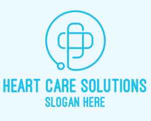 Blue Medical Health Care  logo design