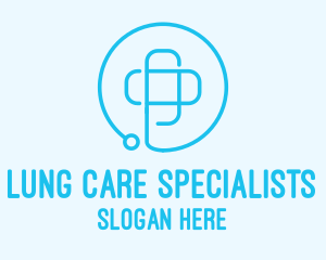 Blue Medical Health Care  logo design