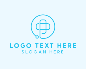 Blue Medical Health Care  Logo