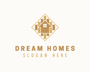 Home Flooring Tiling Logo