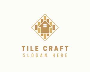 Home Flooring Tiling logo design