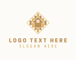 Home Flooring Tiling Logo