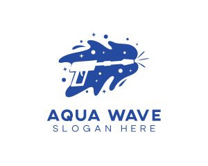Aqua - Aqua Pressure Washer logo design