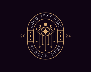 Fortune Teller - Magical Eye Astrologist logo design