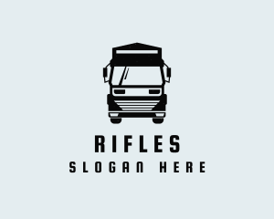 Delivery Logistics Truck Logo