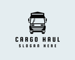 Delivery Logistics Truck logo design