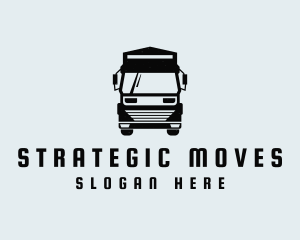 Delivery Logistics Truck logo design