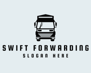 Delivery Logistics Truck logo design