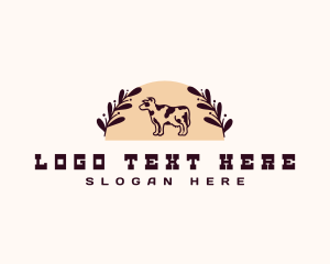 Livestock - Cow Ranch Farm logo design