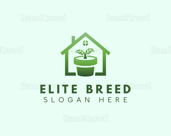 House Plant Gardening Logo