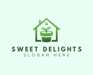 House Plant Gardening Logo