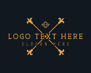 Digital Marketing - Elegant Diamond Gem Jeweler logo design