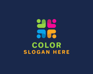 Association - Colorful Recruitment Group logo design