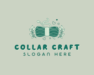 Handcrafted Weaving Yarn logo design