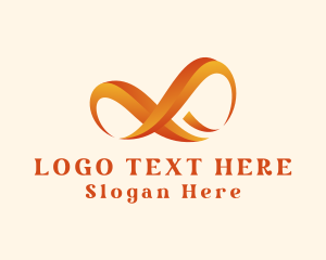 Typography - Gradient Stylish Ampersand logo design