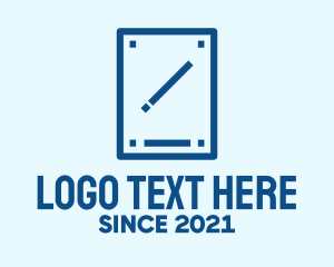 Designer - Minimalist Pen Tablet logo design