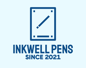Pen - Minimalist Pen Tablet logo design
