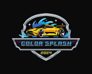 Car Wash Automobile logo design