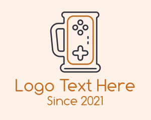 Digital - Gaming Beer Mug logo design