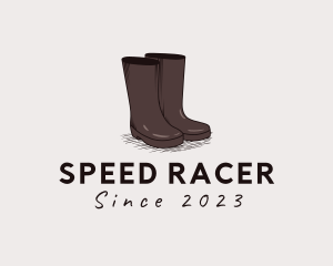 Fashionwear - Simple Rubber Boots logo design
