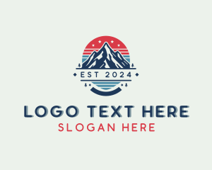 Summit - Mountain Peak Summit logo design