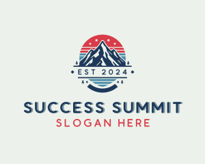 Mountain Peak Summit logo design