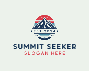 Mountain Peak Summit logo design