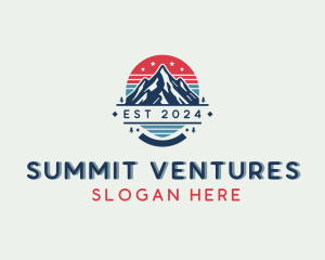 Mountain Peak Summit logo design