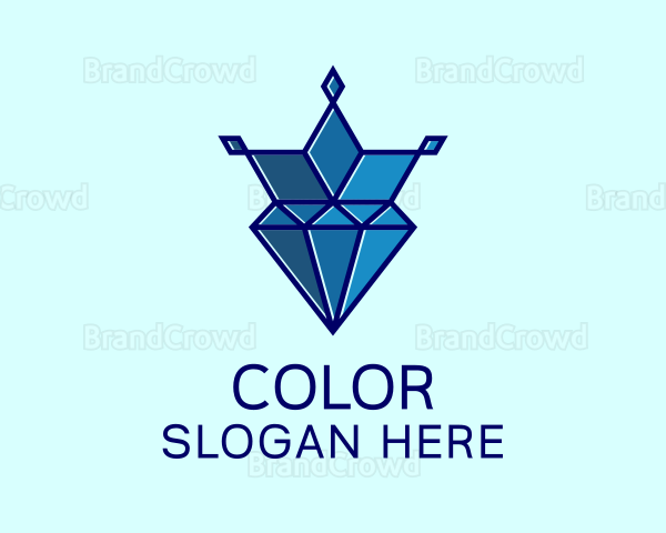 Jewelry Diamond Crown Logo