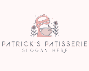 Baking Mixer Patisserie logo design