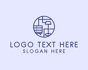 Storage - Room Furniture Decoration logo design