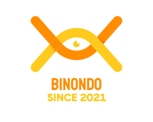 Genetic Code - DNA Vision Eye logo design