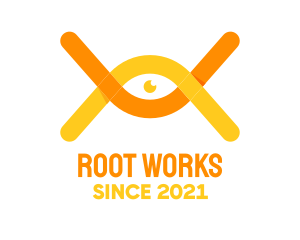 Root - DNA Vision Eye logo design