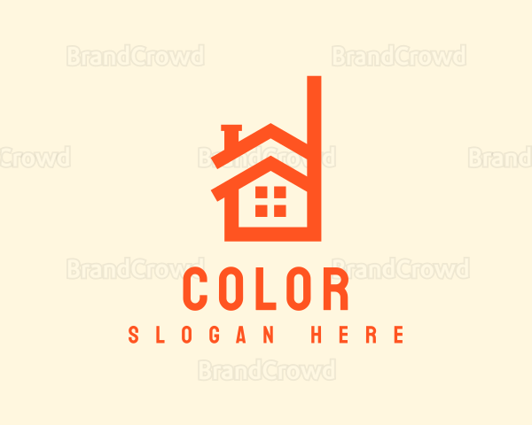 Home Real Estate Letter D Logo