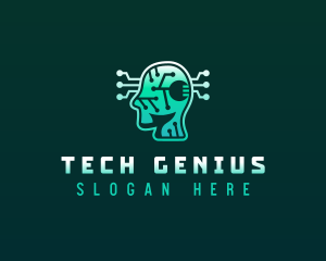 Cyber Human Tech logo design