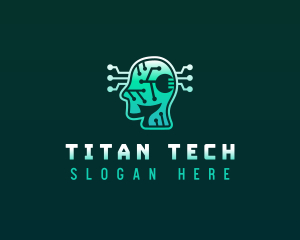 Cyber Human Tech logo design