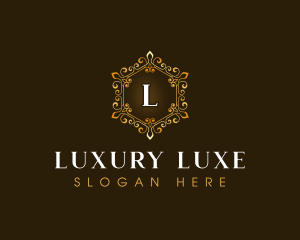 Luxury Floral Ornament logo design