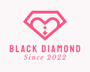 Diamond Heart Jewelry  logo design