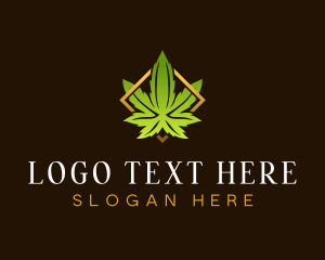 Leaf - Premium Weed Dispensary logo design