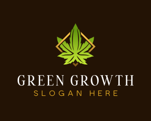 Premium Weed Dispensary logo design