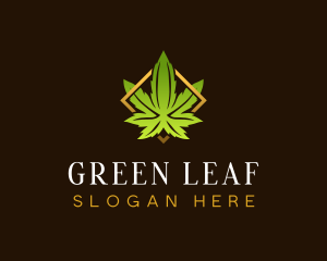 Premium Weed Dispensary logo design