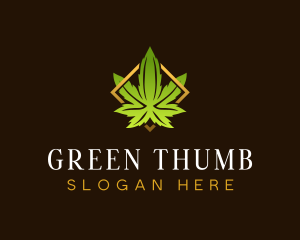 Premium Weed Dispensary logo design