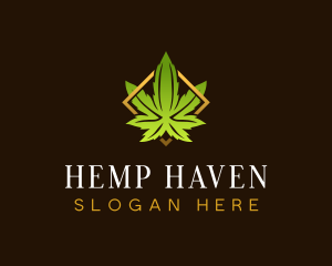 Premium Weed Dispensary logo design