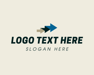 Logistics - Professional Logistics Arrow logo design