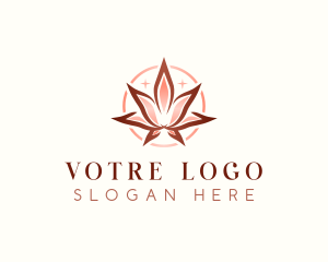 Relax - Lotus Beauty Flower logo design