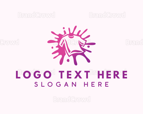 Shirt Splatter Merchandise Logo