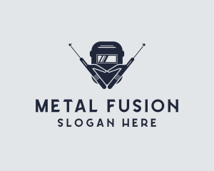 Welder - Fabrication Welder Metalworks logo design