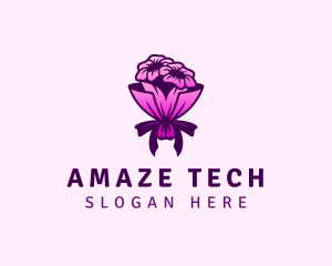 Flower Bouquet Florist logo design