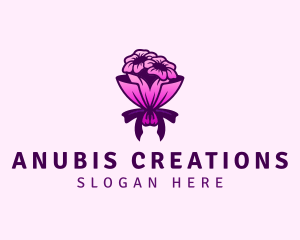 Flower Bouquet Florist logo design